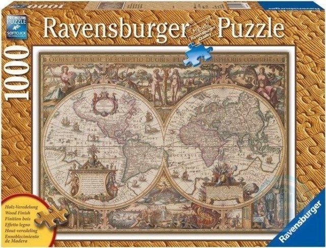 ravensburger antique world map 01