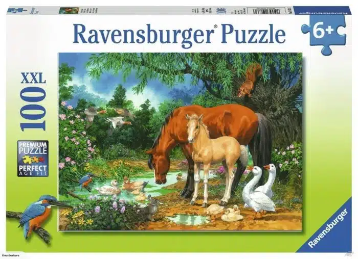 ravensburger ponies at the pond 100xxl 01 scaled