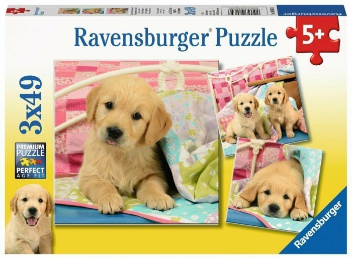 ravensburger cute puppy dogs 3x49 01
