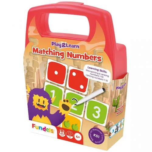 fundels play and learn matching numbers 01