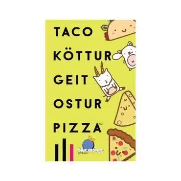 Taco Köttur Geit Ostur Pizza - Framhlið spilsins