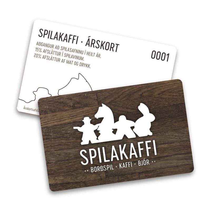 arskort spilakaffi
