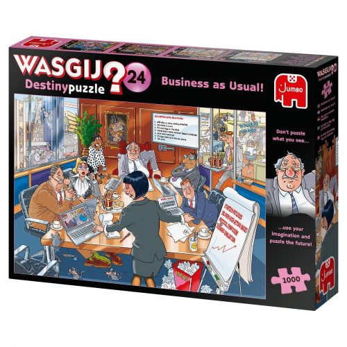 wasgij destiny 24 business as usual 02