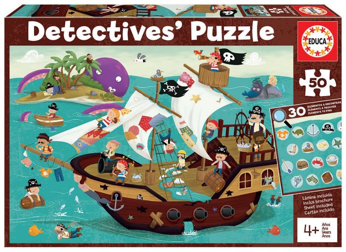 educa pirates detective puzzle 18896 50 01