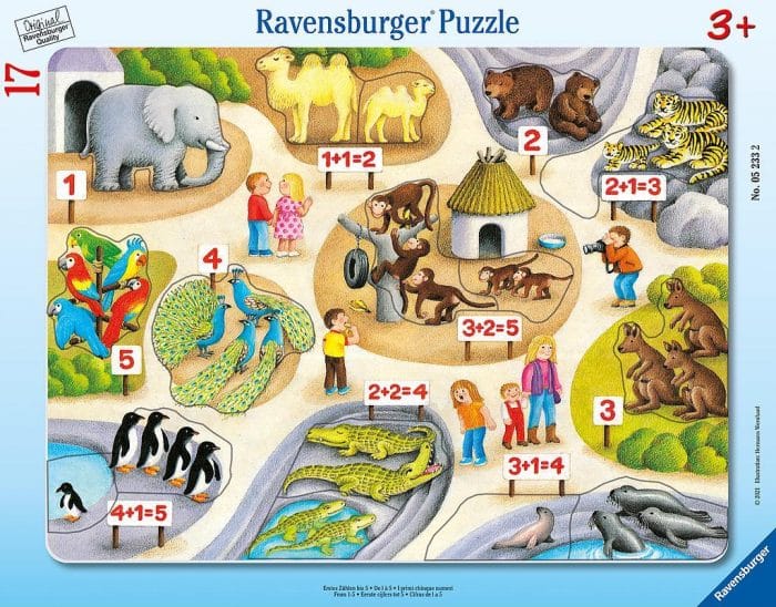 ravensburger from 1 to 5 17 052332 01