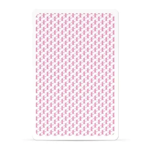 classic pink number 1 playing cards 05