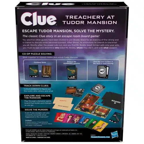 clue treachery at tudor mansion 03